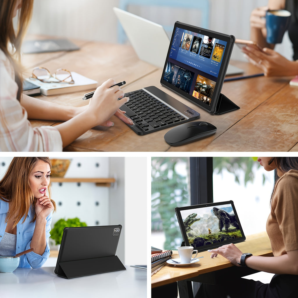 Android Tablet 10.1 Inch 12GB RAM 64GB ROM with Wireless, Leather - product gallery image 8
