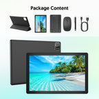 Android Tablet 10.1 Inch 12GB RAM 64GB ROM with Wireless, Leather - product gallery image 9