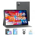 Android Tablet CRELANDER 2-in-1 12GB RAM 128GB ROM with Wireless - Only Gray Case option