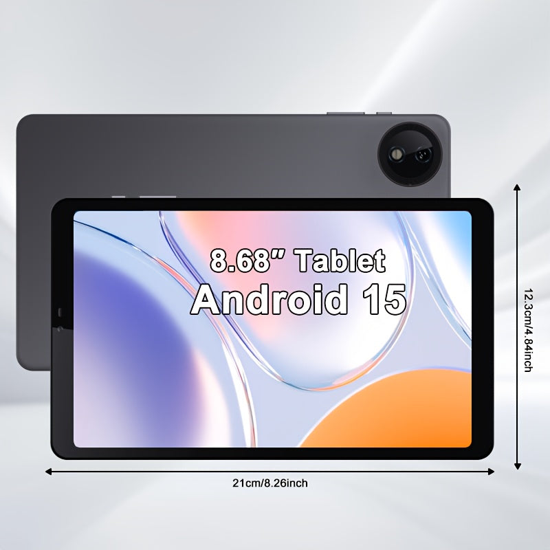 Android Tablet CRELANDER 2-in-1 8.68 Inch Keyboard 16GB with Wireless, 128GB