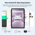 Android Tablet CRELANDER 8.68 Inch 16GB RAM 128GB for travel - product gallery image 5