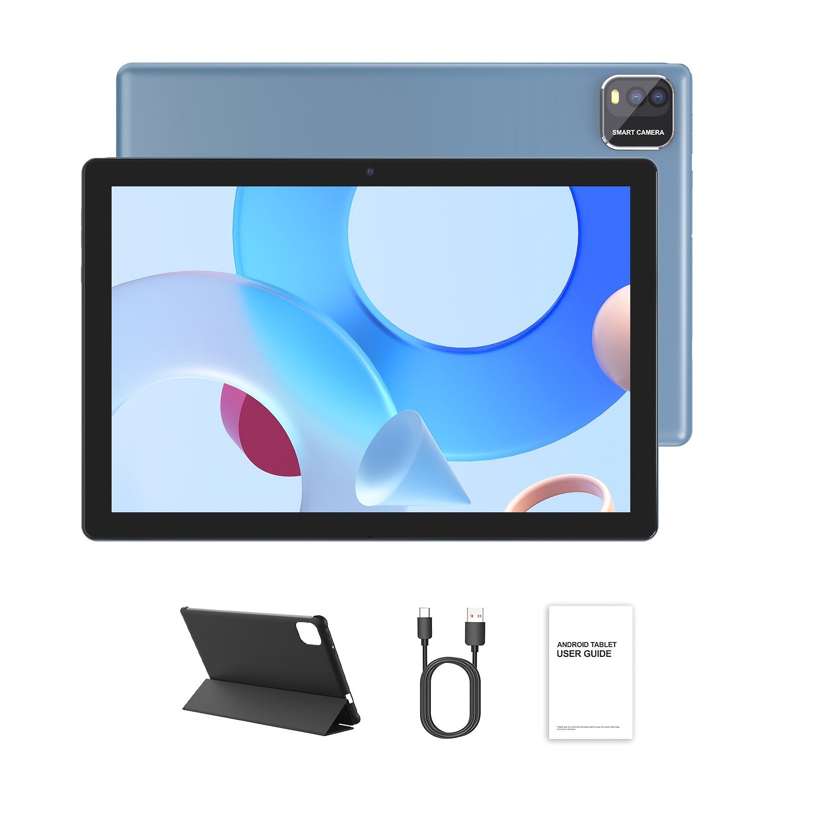Android Tablet Inch 12GB RAM 64GB ROM 1TB with Wireless - Blue option