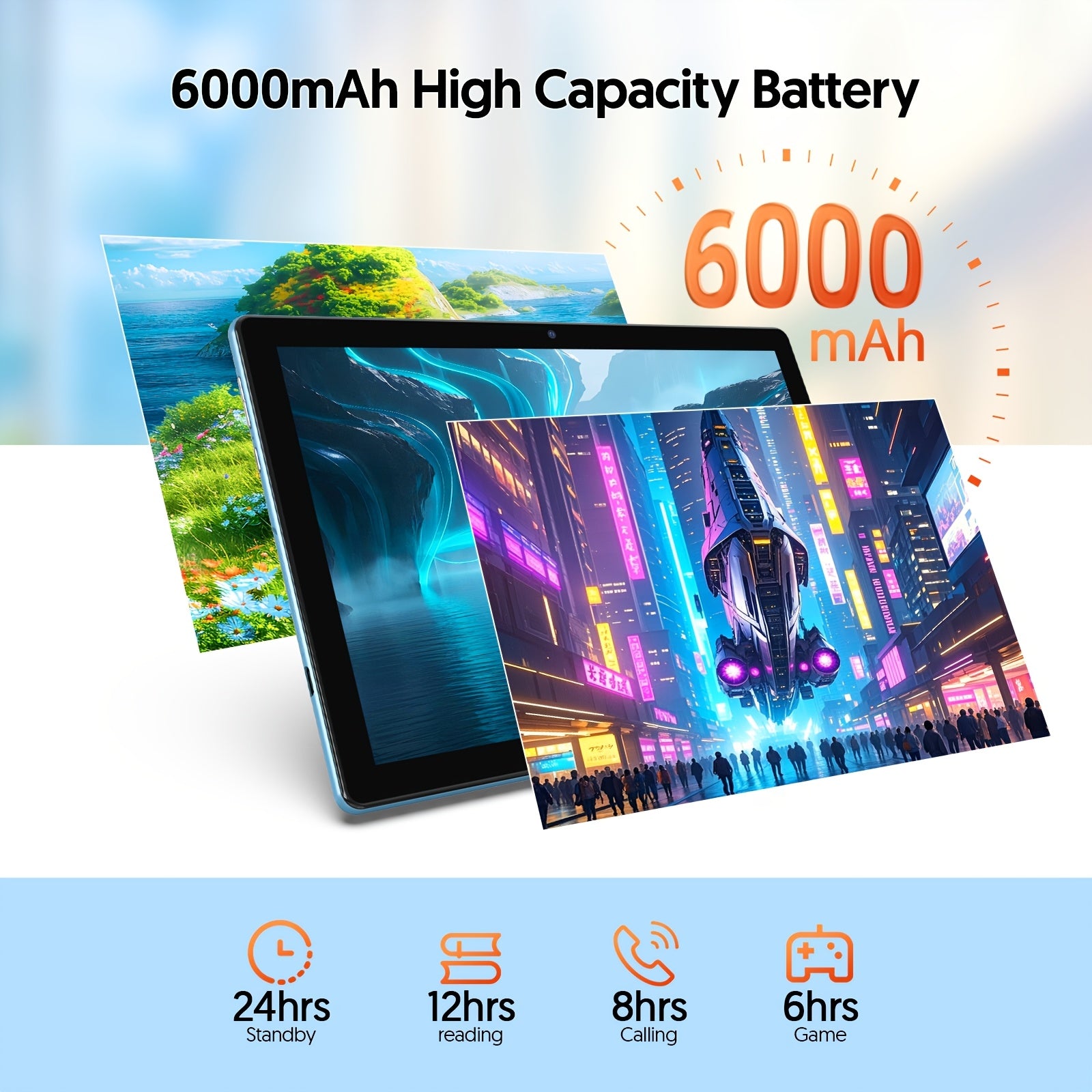 Android Tablet Inch 12GB RAM 64GB ROM 1TB with Wireless - product gallery image 8