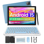 Android Tablet Inch 12GB RAM 64GB ROM 1TB with Wireless