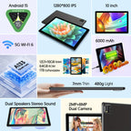 Android Tablet Inch 12GB RAM 64GB ROM 1TB with Wireless, Leather - product gallery image 4