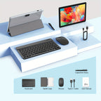 Android Tablet Inch 2-in-1 Keyboard Case Stylus 7GB with Wireless, 64GB - product gallery image 6