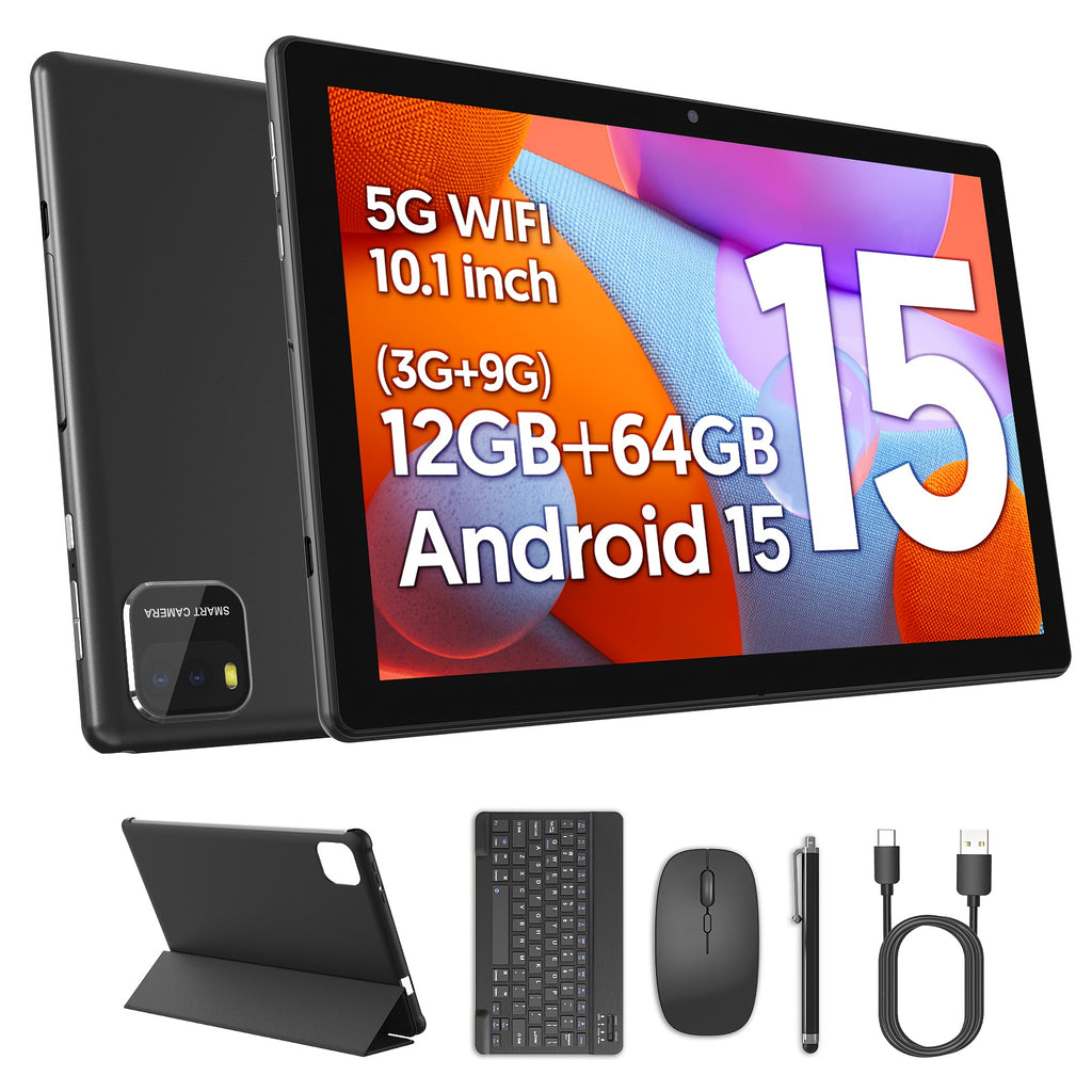 Android Tablet Inch WiFi 12GB RAM 64GB ROM with Wireless, 5G