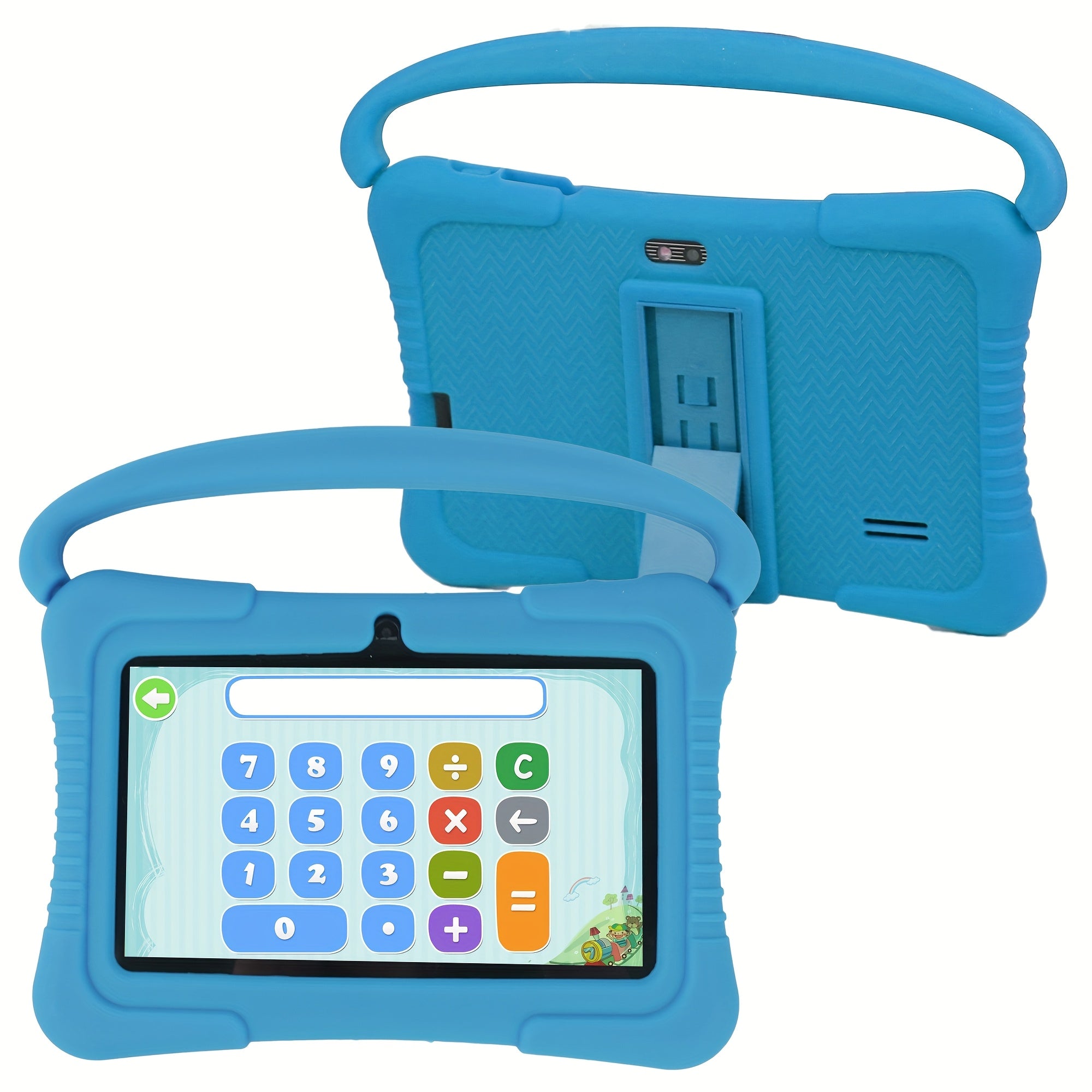 Android Tablet Kids Inch 2GB RAM 32GB ROM with Silicone, 2GB+32GB - Blue, 2GB+32GB option