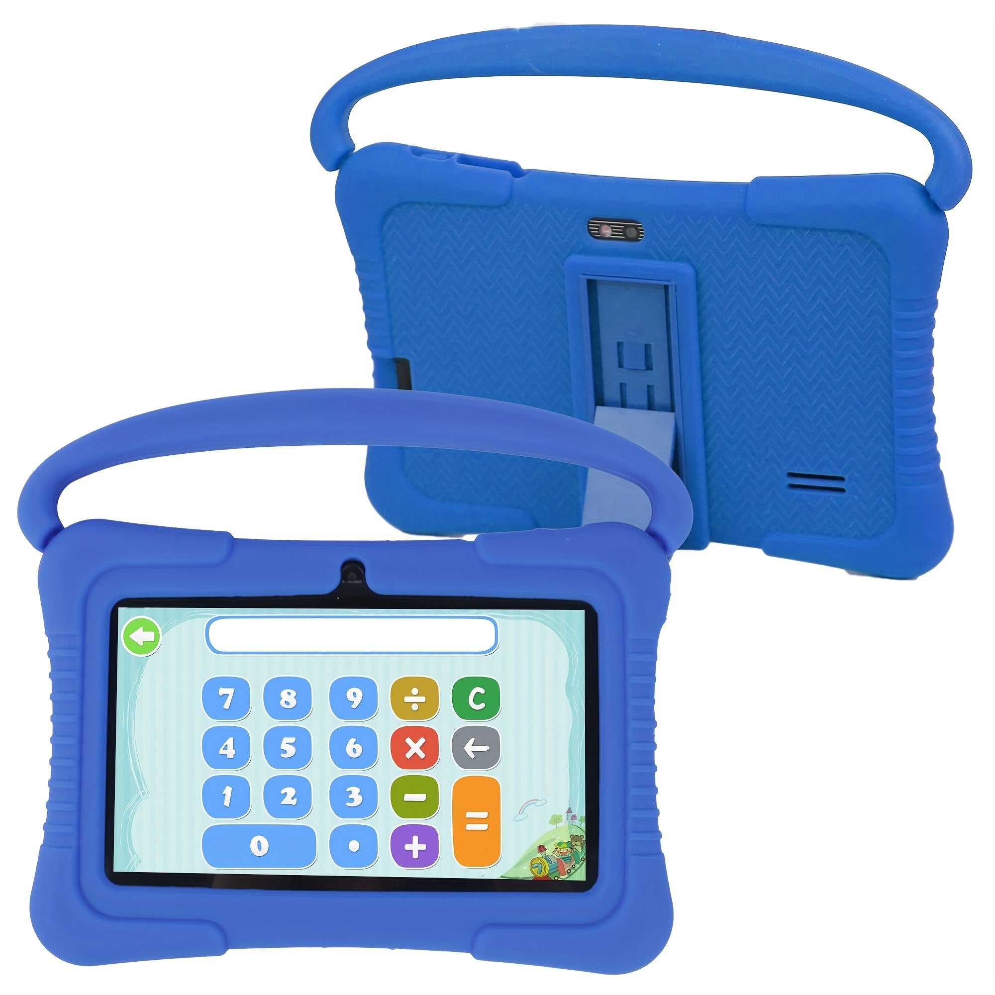 Android Tablet Kids Inch 2GB RAM 32GB ROM with Silicone, 2GB+32GB - Deep Blue, 2GB+32GB option