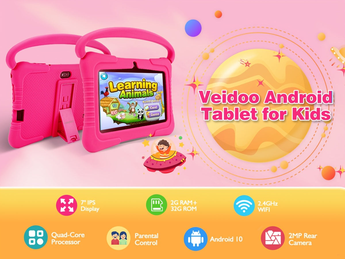 Android Tablet Kids Inch 2GB RAM 32GB ROM with Silicone, 2GB+32GB - product gallery image 11