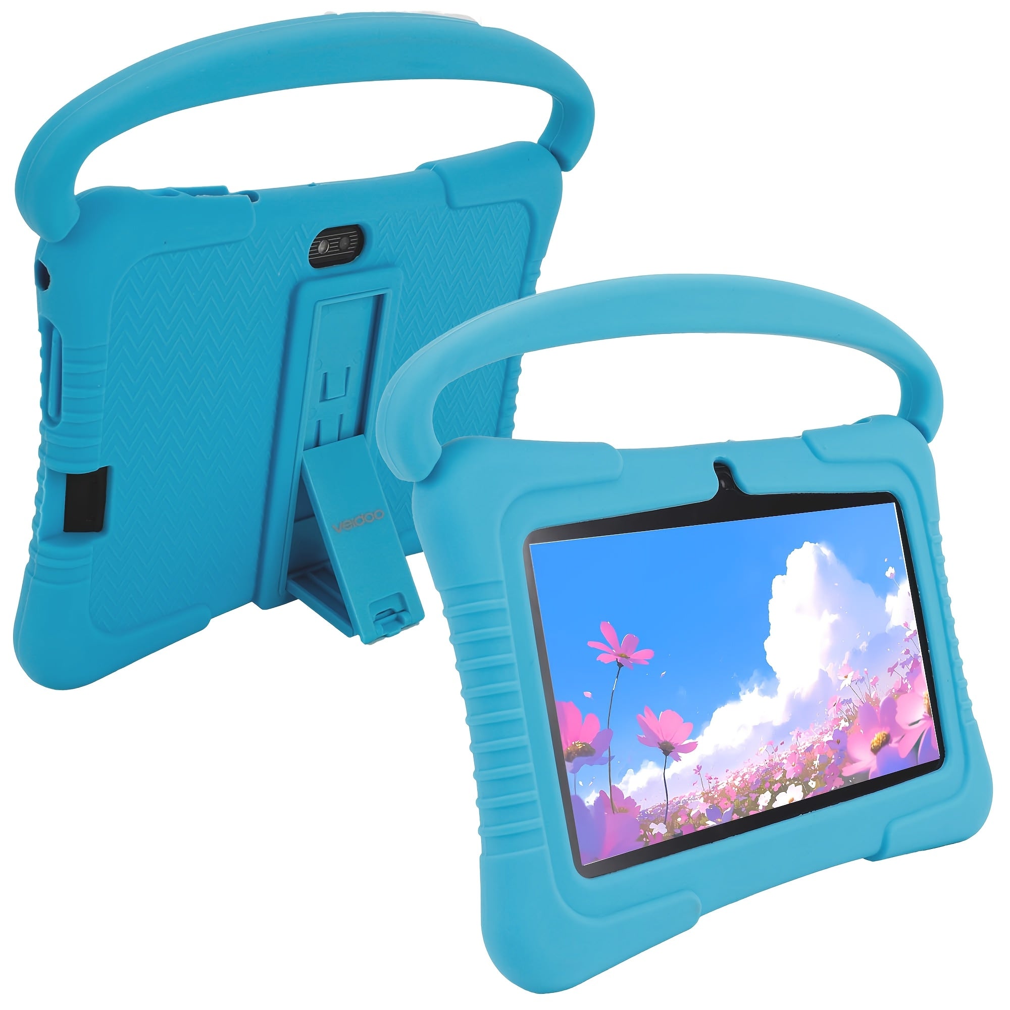 Android Tablet Veidoo Inch Kids 2GB RAM 32GB with Silicone, 2GB+32GB - Blue, 2GB+32GB option