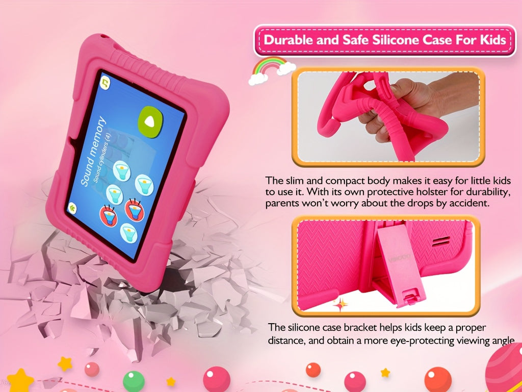 Android Tablet Veidoo Inch Kids 2GB RAM 32GB with Silicone, 2GB+32GB - product gallery image 17