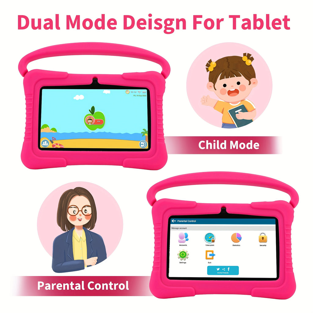 Android Tablet Veidoo Inch Kids 2GB RAM 32GB with Silicone, 2GB+32GB - product gallery image 6