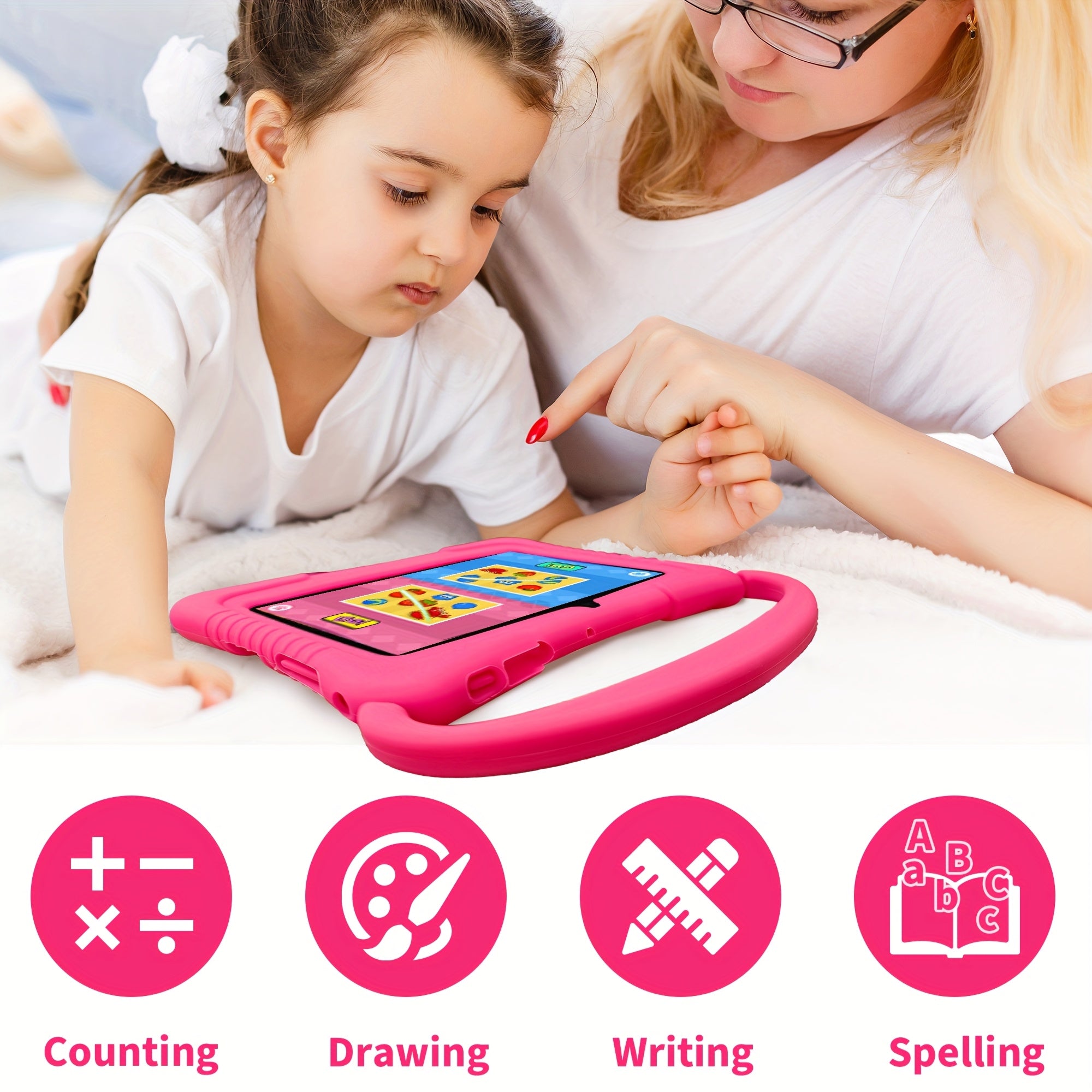 Android Tablet Veidoo Inch Kids 2GB RAM 32GB with Silicone, 2GB+32GB - product gallery image 8