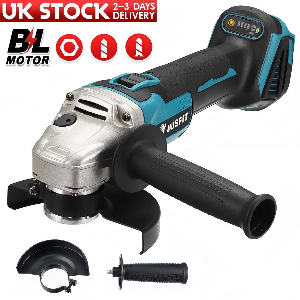 Angle Grinder with Wireless, Wheels, 125mm, Metal for gardens and patios