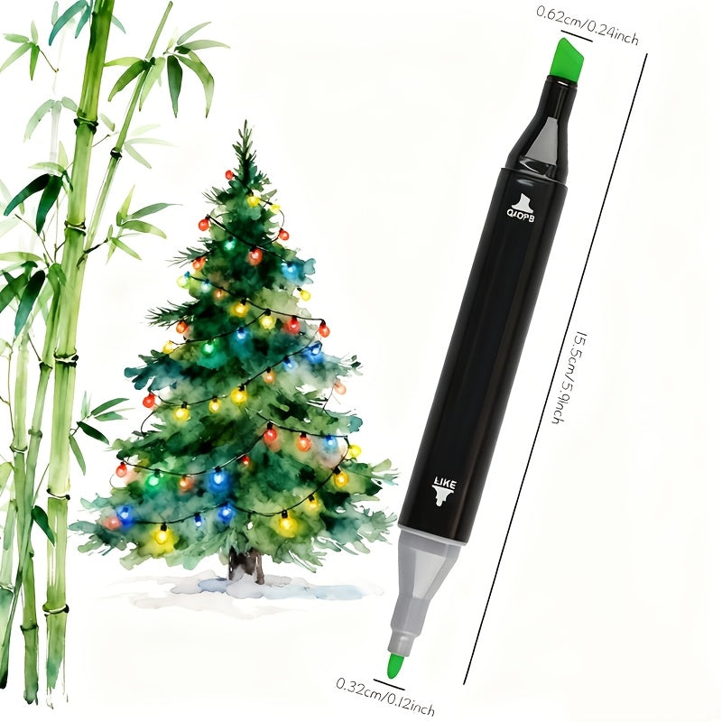 Art Marker Set with 168-Colour Oil-Based Dual Tip Adult Artists - product gallery image 6