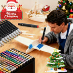 Art Marker Set with 178/128-Colour Dual-Tip Multi-Colour - product gallery image 2