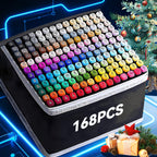 Art Marker with 168/120 Double-Ended Markers Sketching - Basic Series option