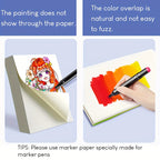 Art Marker with Alcohol Markers Stand 80/120/168 Colours Dual - product gallery image 5