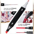 Art Marker with Double-Ended Markers or Colours Storage Base - product gallery image 10