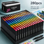 Art Marker with Dual Tip Pen or Colours Quick-Dry for practical home use - product gallery image 2