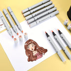 Art Marker with Skin Tone Markers Colours Dual Tip - product gallery image 2