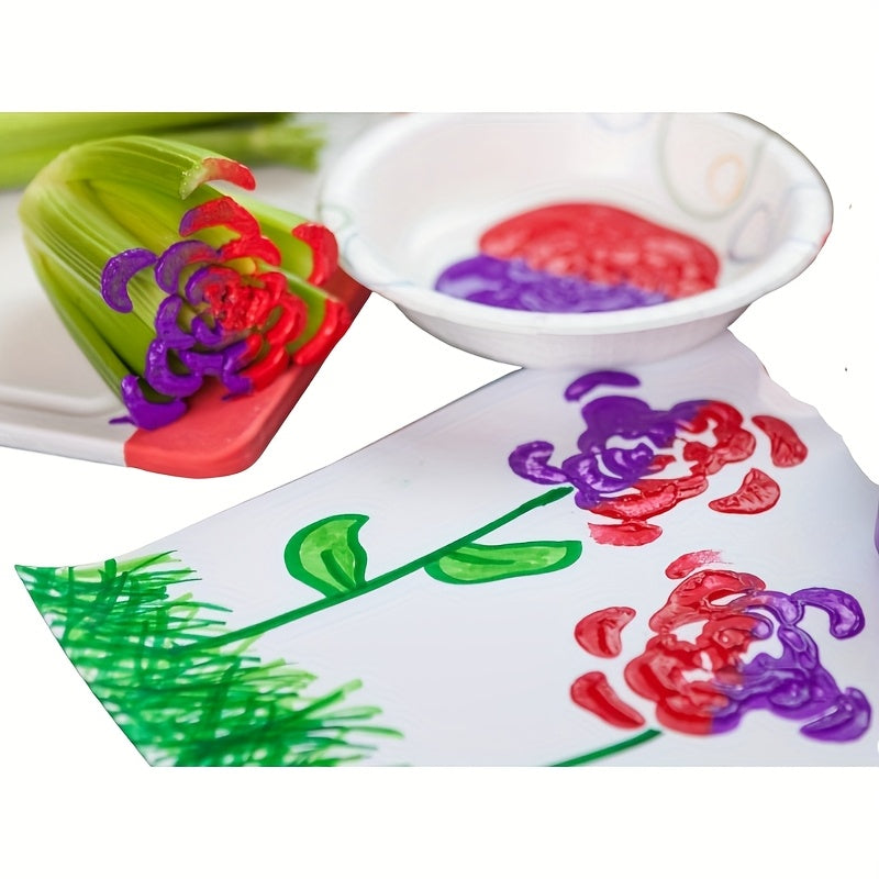 Art Paint with 120ml, Wood, Washable Paints Colours Large Capacity - product gallery image 5
