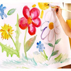 Art Paint with 120ml, Wood, Washable Paints Colours Large Capacity - product gallery image 6
