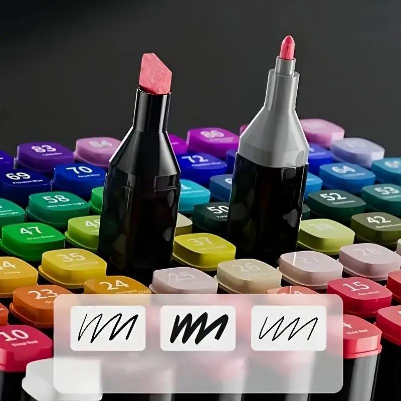 Art Supplie with Double-Ended Colouring Markers Colours Storage - product gallery image 4