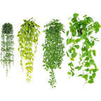Artificial Hanging Plant with Plastic, 4 Piece for bedrooms - product gallery image 17