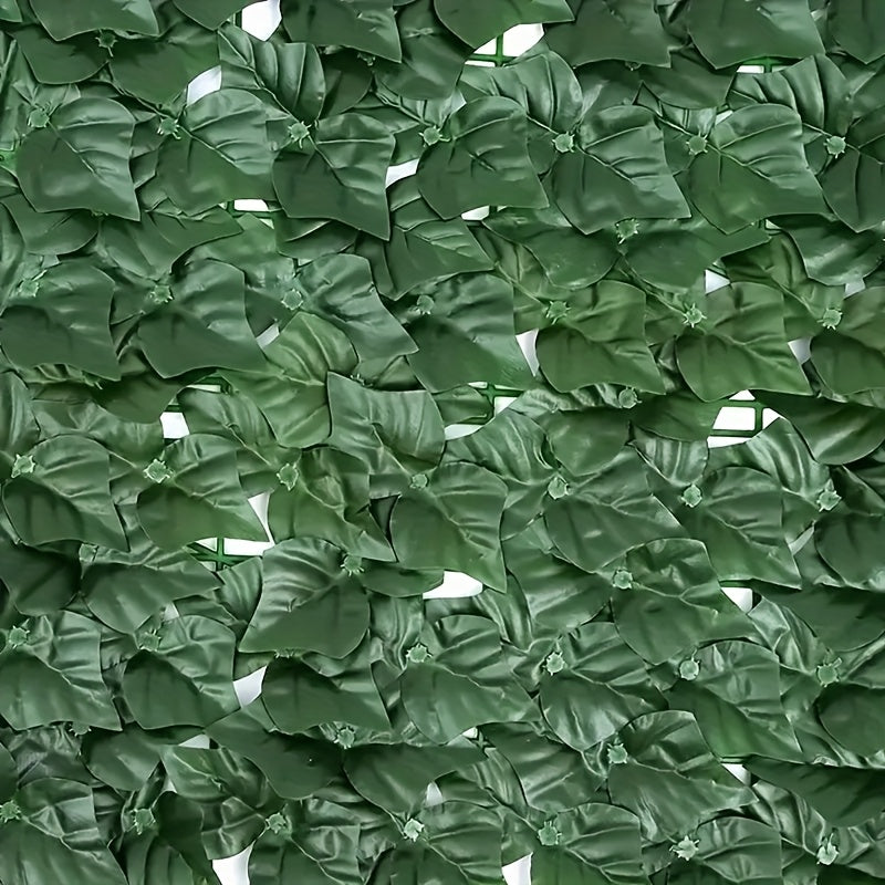 Artificial Hedge Panel with 5m, Ivy Privacy Fence Screen 5m Extra - product gallery image 2