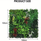 Artificial Plant Panel with Waterproof, Lockable, Metal - product gallery image 2
