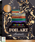 Arts and Crafts Kit with 1, Kaleidoscope Creativity Foil Art Animals Foil - product gallery image 2