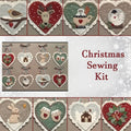 Arts and Crafts Kit with Felt DIY Craft Pre-Cut Shapes Christmas