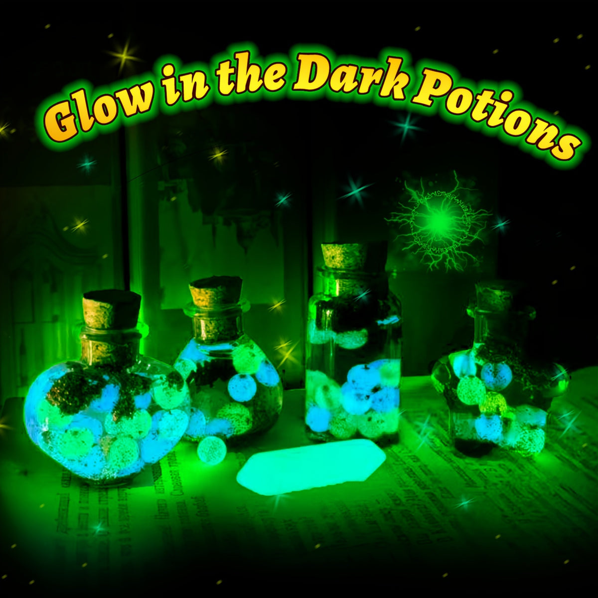 Arts and Crafts Kit with Individual Kids, Magic Potion Craft Kids DIY Wizard - product gallery image 3