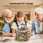 Arts and Crafts Kit with Wood, Sky Garden, DIY Miniature House Sky Garden Hanging - product gallery image 6