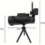 Astronomical Telescope with Refractor Tripod Astronomy Starter Scope - product gallery image 2