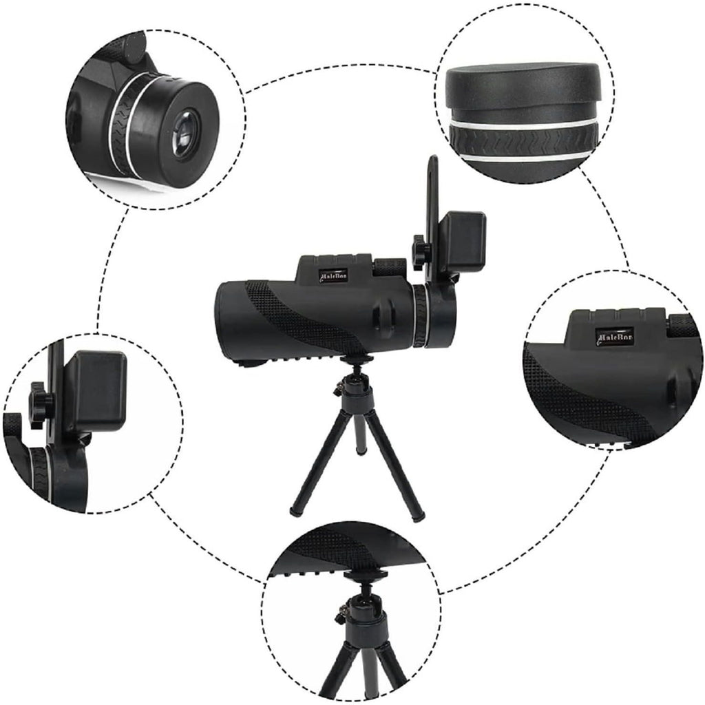 Astronomical Telescope with Refractor Tripod Astronomy Starter Scope - product gallery image 3