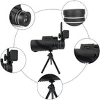 Astronomical Telescope with Refractor Tripod Astronomy Starter Scope - product gallery image 3
