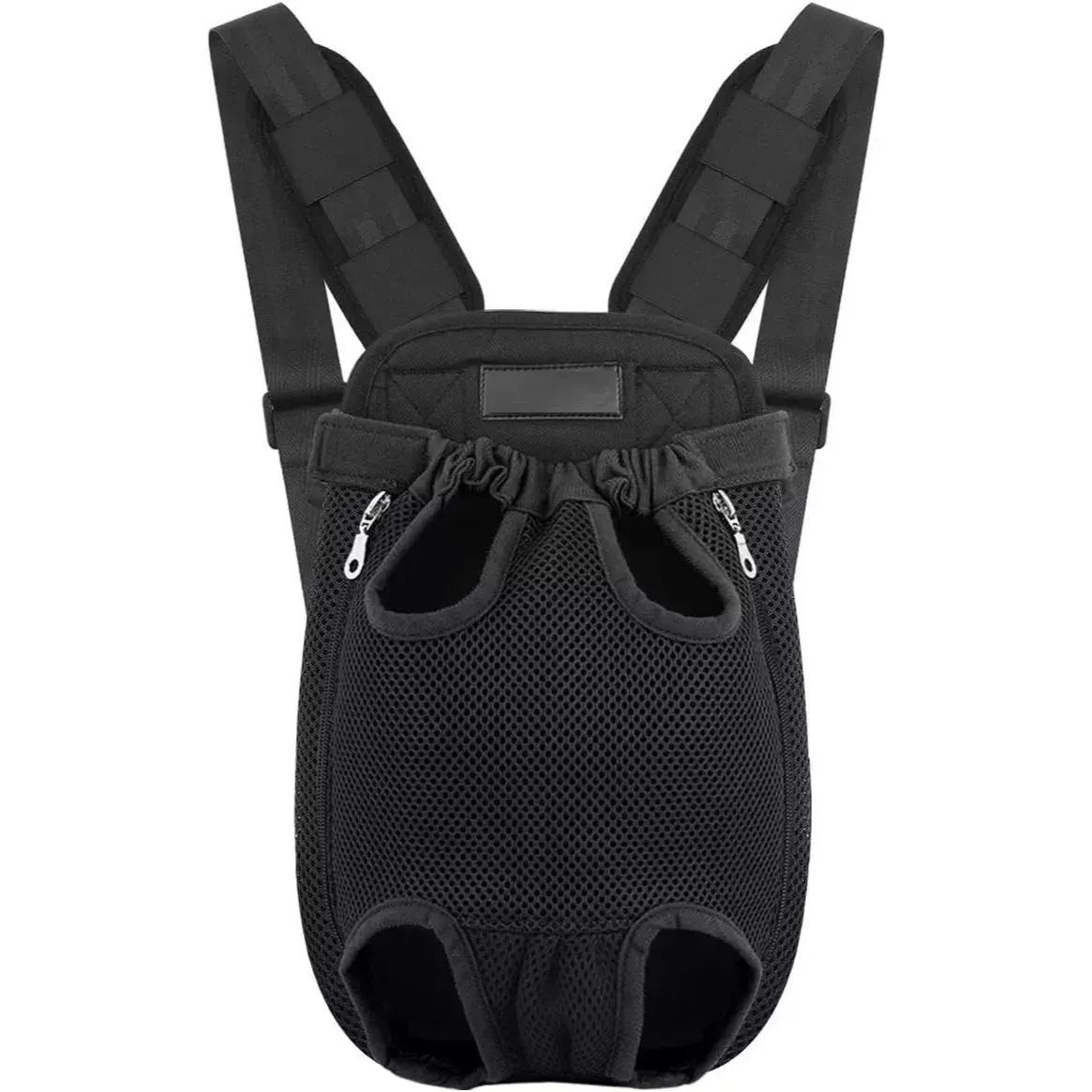 ATEK Breathable Mesh Pet Carrier Backpack with Adjustable Straps, Zipper Closure - product gallery image 7