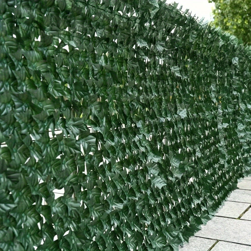 Artificial Ivy Leaf Privacy Fence Panel Garden Screening Hedge Wall Cover Balcony Patio Backyard Decoration 1M x 3M or 1M x 5M