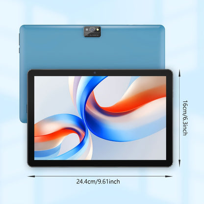 Android 15 Tablet 10 Inch 12GB RAM 64GB ROM 1TB Expandable IPS 1280x800 6000mAh Dual Camera 2MP Front 8MP Rear Holiday Gift Tablet