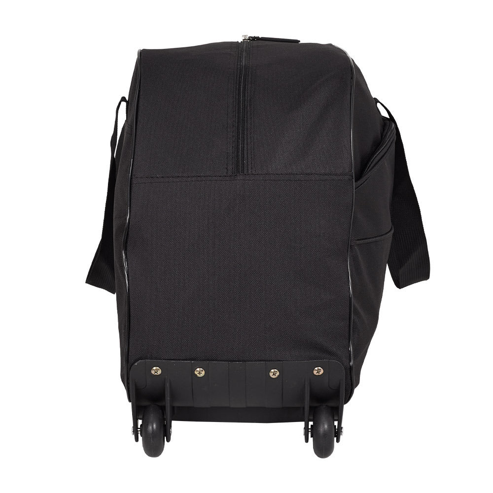 Large Capacity Rolling Travel Bag with Wheels, Lightweight Foldable Luggage Duffel for Weekend Getaways, Business Trips, and Airport Travel, Spacious Carry - on Tote for Packing Essentials