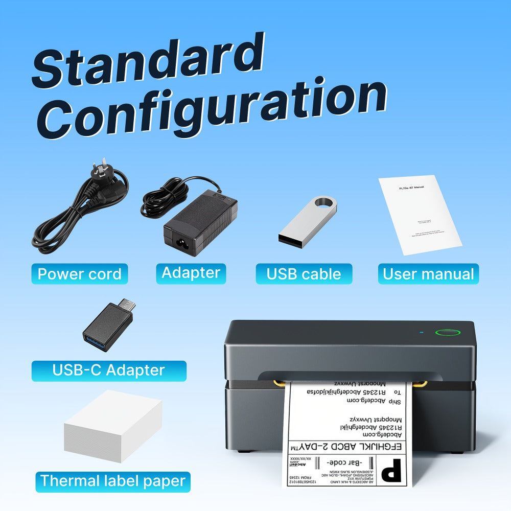 PL80EB thermal label printer - colour or configuration option 7