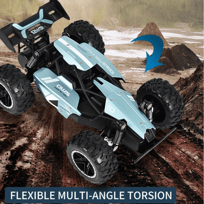 All-Terrain RC SUV Toy Car|Remote Control Racing Car - 2.4GHz Wireless Remote, 2-Wheel Drive, Anti-Shock System, Durable PVC Body & Anti-Skid Tires - Perfect for Off-Road, Sand, Grass & Indoor Play（Battery not Included）