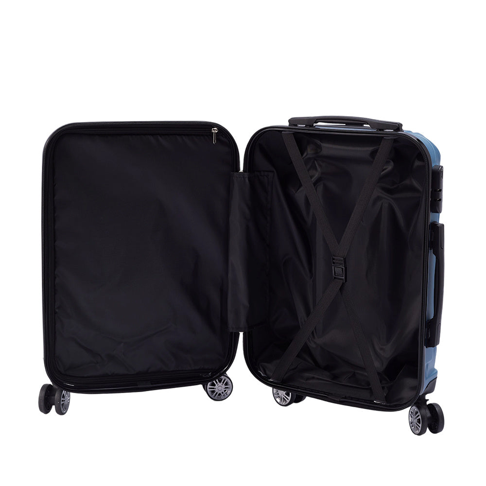 20 Inch Travel Suitcase with Spinner Wheels, Durable Hardshell Carry on Luggage for Business Trips & Weekend Getaways, Lightweight Rolling Luggage for Men & Women, Fashion Luggage
