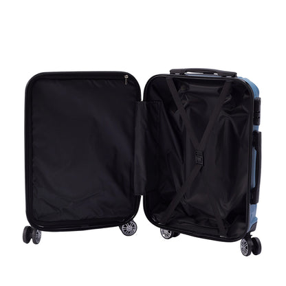 20 Inch Travel Suitcase with Spinner Wheels, Durable Hardshell Carry on Luggage for Business Trips & Weekend Getaways, Lightweight Rolling Luggage for Men & Women, Fashion Luggage