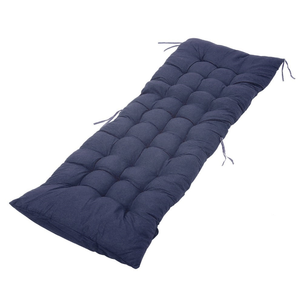Lounge Chair Cushion 160x50cm Thick Comfortable Seat Pad for Sun Lounger Recliner Daybed Beach Chair – Machine Washable Non-Slip Indoor Outdoor Multiple Colours