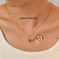 Personalised Heart Photo Necklace - Three Finishes