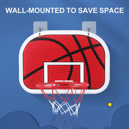 Basketball Hoop - Basketball Hoop for Student with 1 Basketball + Pump, Adjustable Basketball Stand for Indoor & Outdoor Holiday Gifts for Teenagers, Toys for Boys Girl Birthday Gift